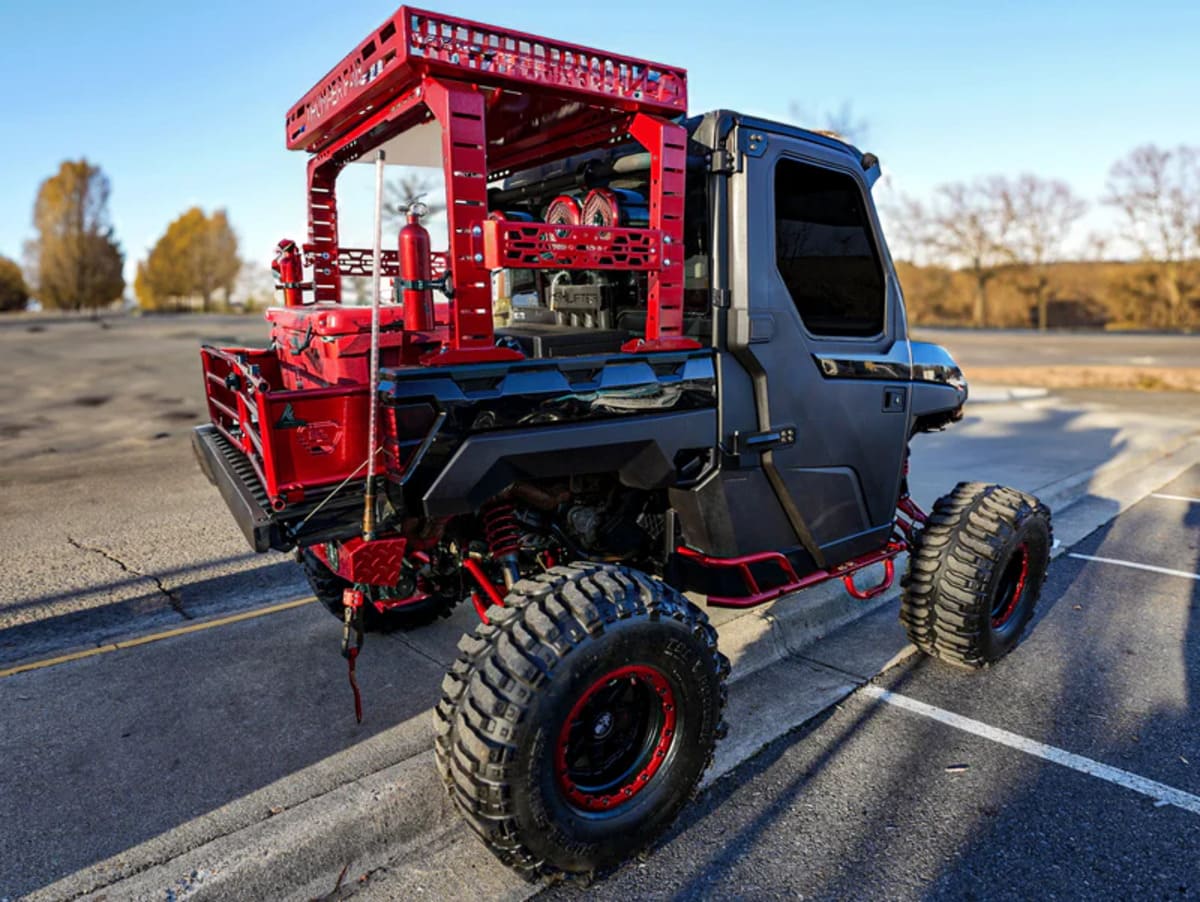 Thumper Fab Adjustable UTV Bed Rack