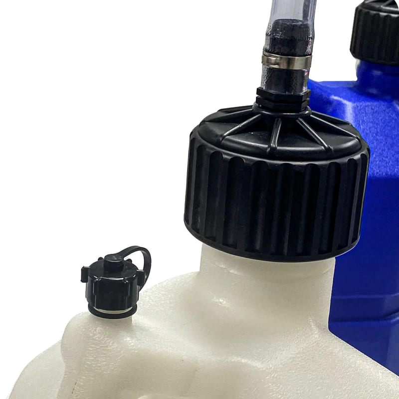 Thumper Fab Can-Am 5 Gallon Utility Jug with Filler Hose Blue - 4 Pack