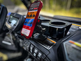 Thumper Fab Can-Am Commander Dash Phone Mount with Integrated Cup Holder V2