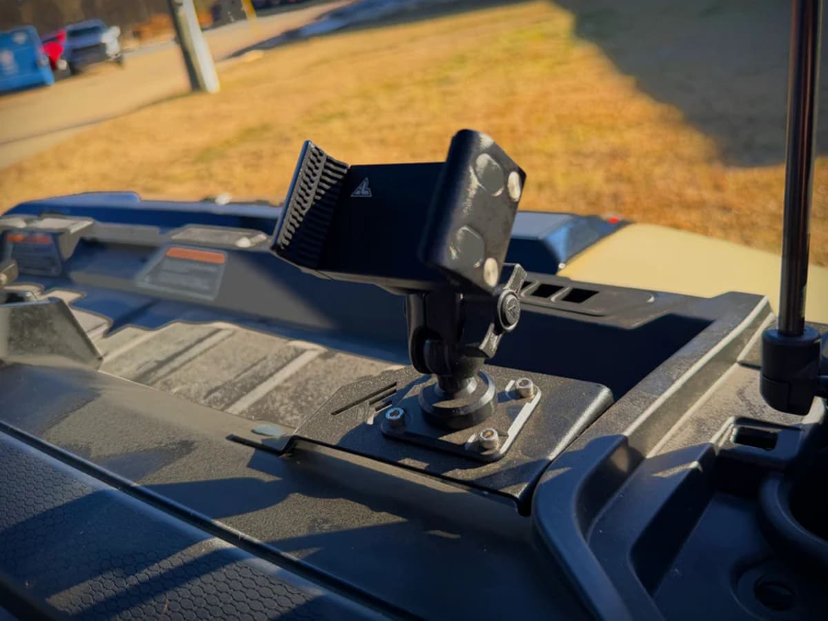 Thumper Fab Can-Am Defender HD11 Driver Side Phone Dash Mount