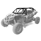Thumper Fab Can-Am Maverick X3 Race Cage w/ Integrated Rear Bumper - 2 seat