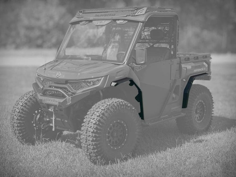 Thumper Fab CFMoto UForce U10 Pro Fender Flares