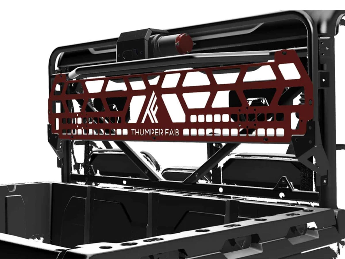 Thumper Fab CF Moto UForce U10 Pro Winch Headache Rack