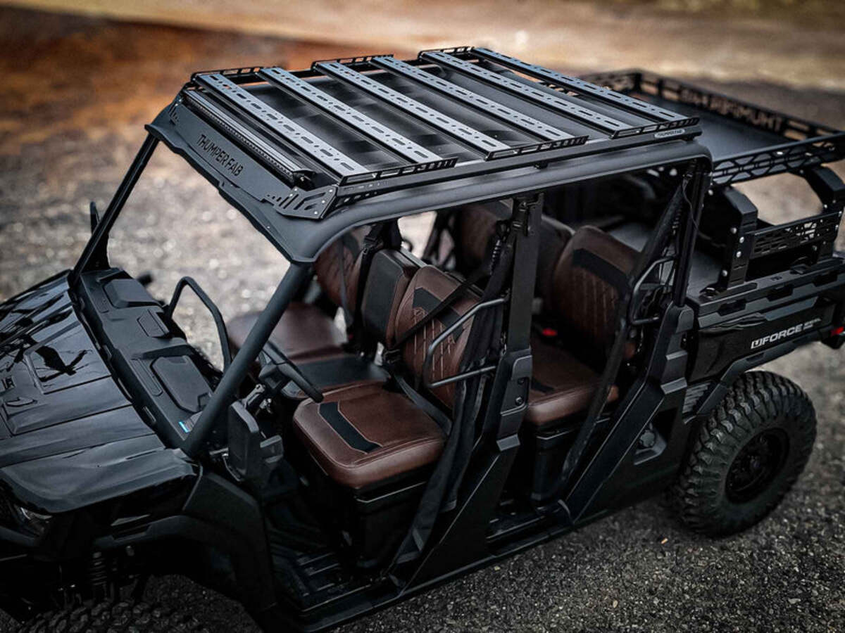 Thumper Fab CF Moto UForce U10 Pro XL Roof Rack Crew