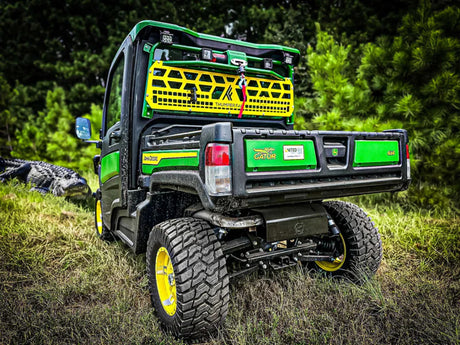 Thumper Fab John Deere Gator Winch Headache Rack