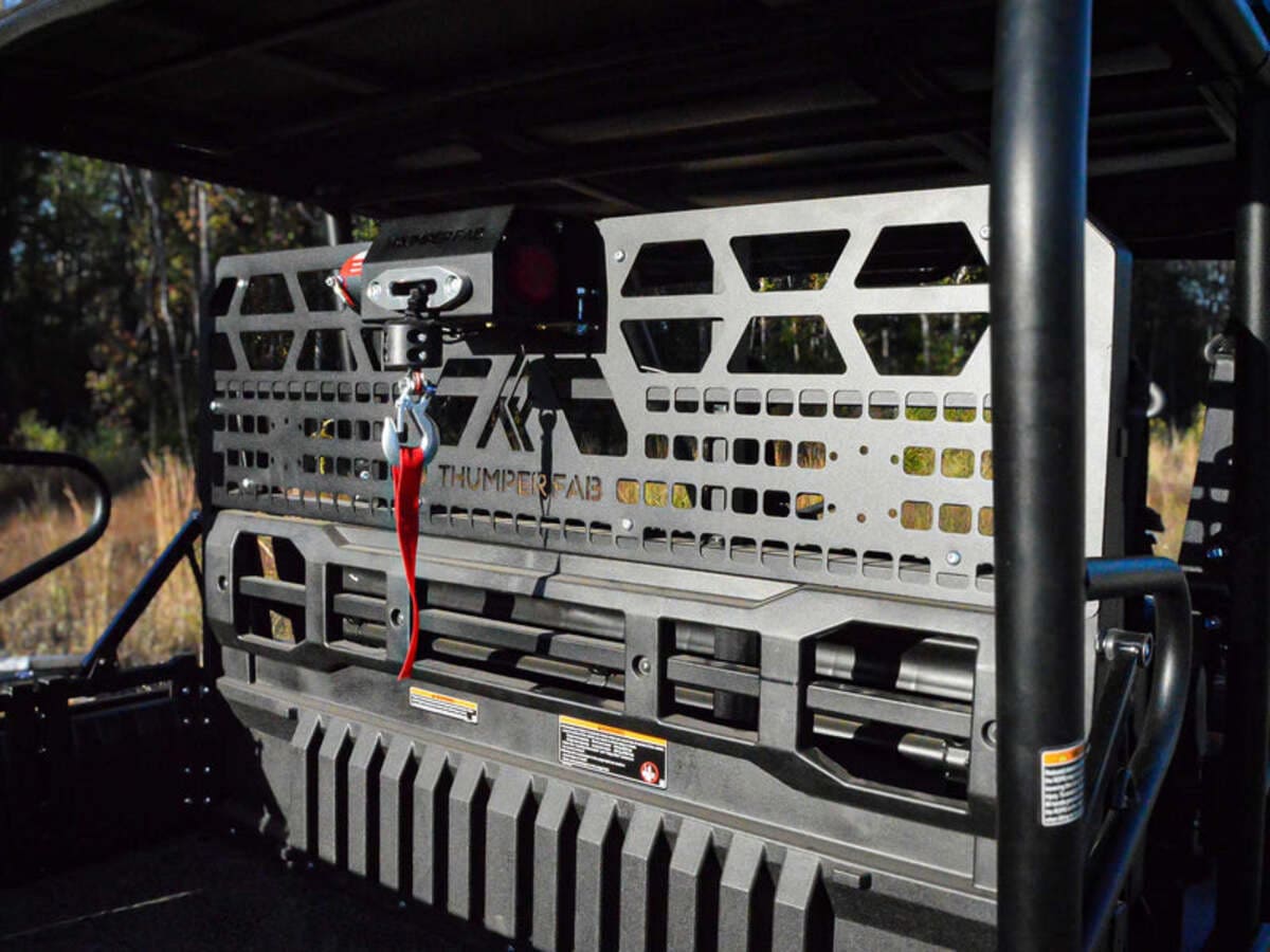 Thumper Fab Kawasaki Mule Pro-FXT Winch Headache Rack