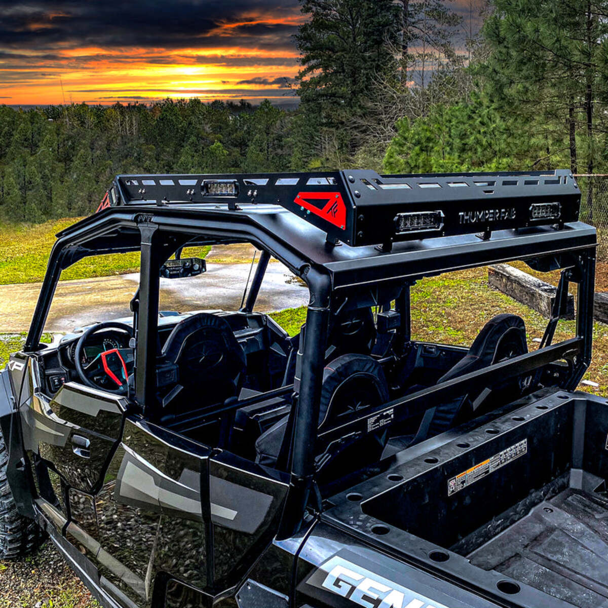 Thumper Fab Polaris General Level 3 Crew Audio Roof