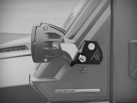 Thumper Fab Polaris Ranger 1500 XD Windshield Pod Light Mounts - Pair