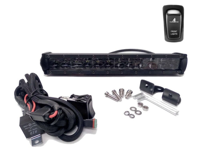 Thumper Fab Polaris Ranger 570 Mid-Size Light Kit Front Winch Bumperd