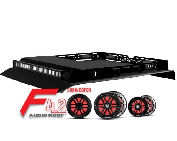 Thumper Fab Polaris Ranger Crew 1000 Audio Roof - F4.2