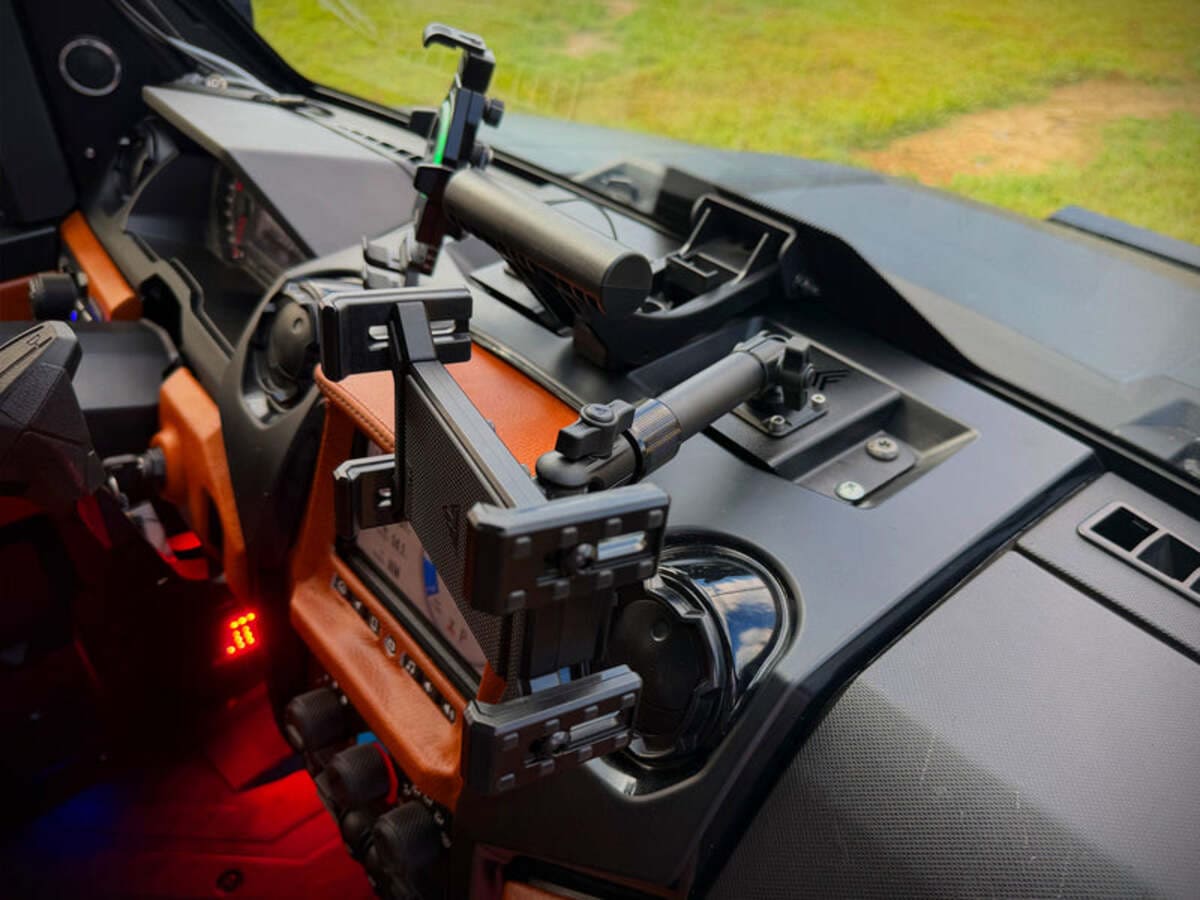 Thumper Fab Polaris Ranger XD 1500 Tablet Dash Mount
