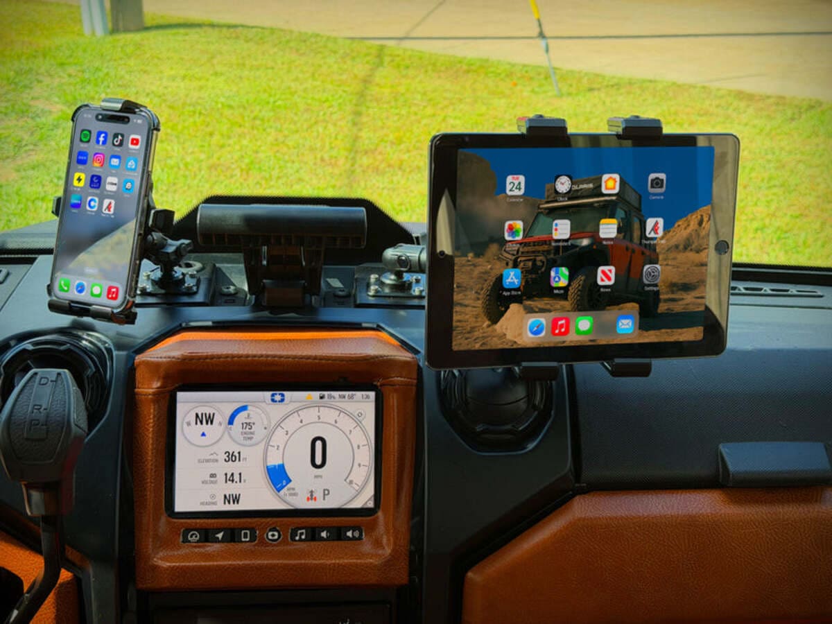 Thumper Fab Polaris Ranger XD 1500 Tablet Dash Mount
