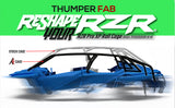 Thumper Fab Polaris RZR Pro XP 4 Seat Radius Roll Cage