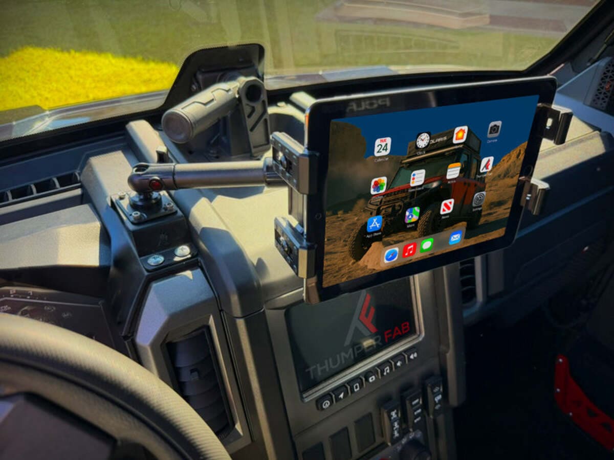 Thumper Fab Polaris Xpedition Tablet Dash Mount