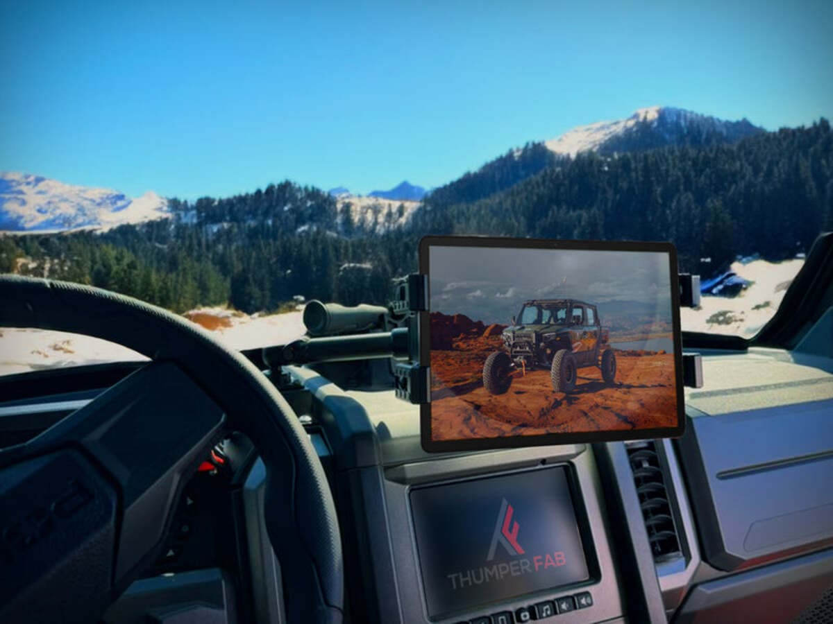 Thumper Fab Polaris Xpedition Tablet Dash Mount