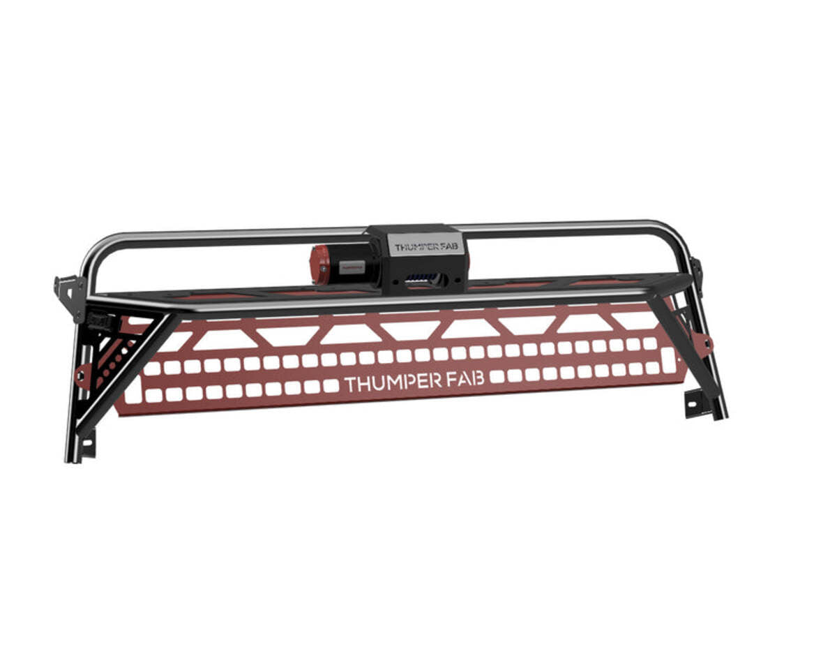 Thumper Fab Polaris Xpedition Winch Headache Rack