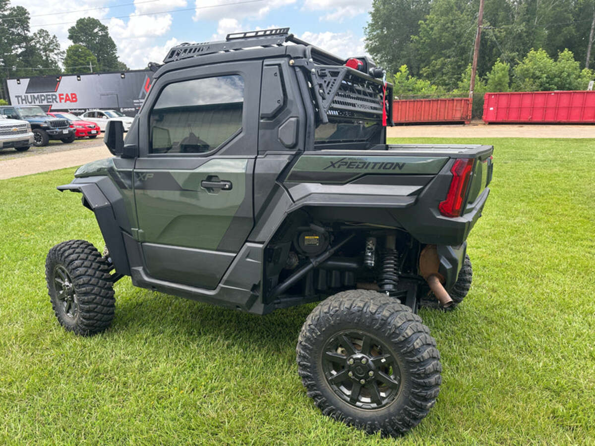 Thumper Fab Polaris Xpedition Winch Headache Rack