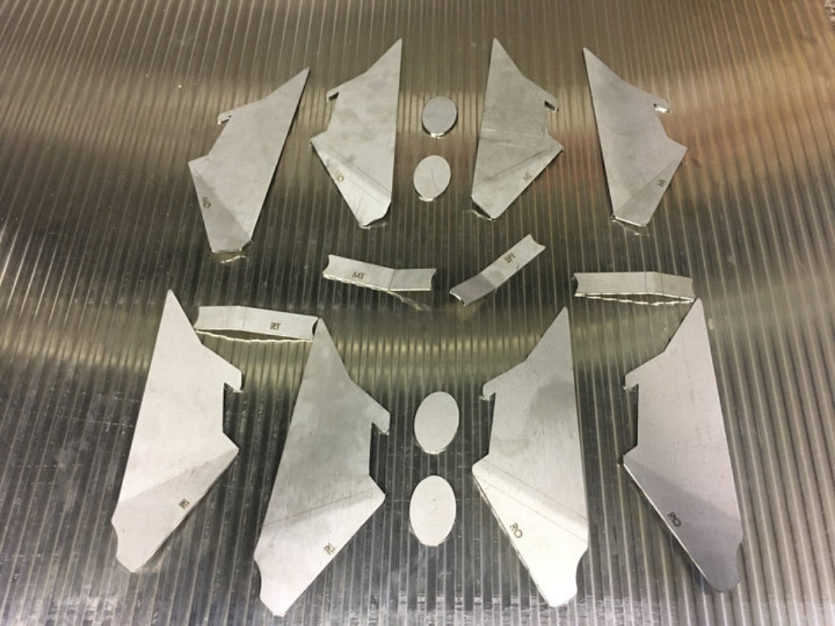 TMW Can-Am Maverick X3 2 Seat Weld in Frame Gussets