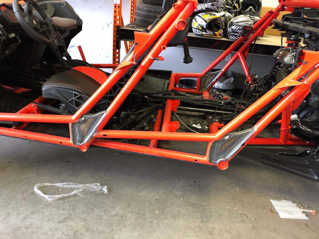 TMW Offroad Can-Am X3 2 Seat Weld in Frame Gussets
