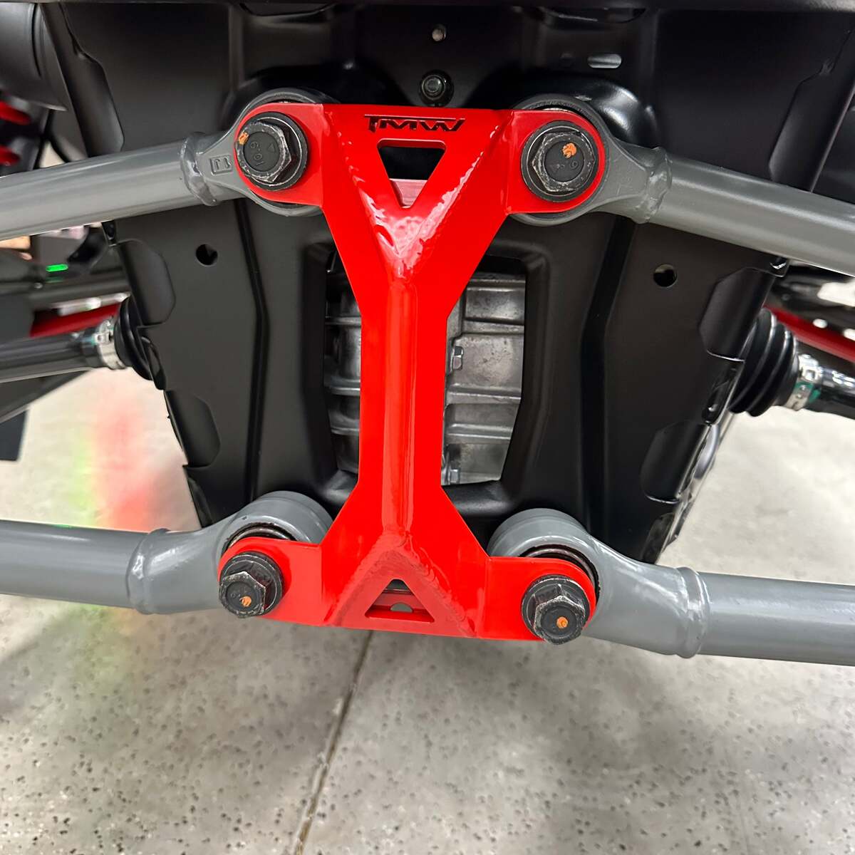 TMW Polaris RZR PRO R/ Turbo R Rear Radius Rod Plate