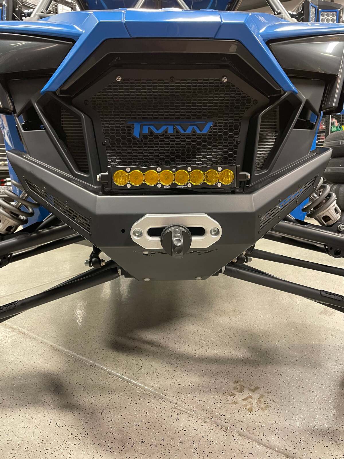 TMW Polaris RZR Pro XP Dominator Winch Front Bumper