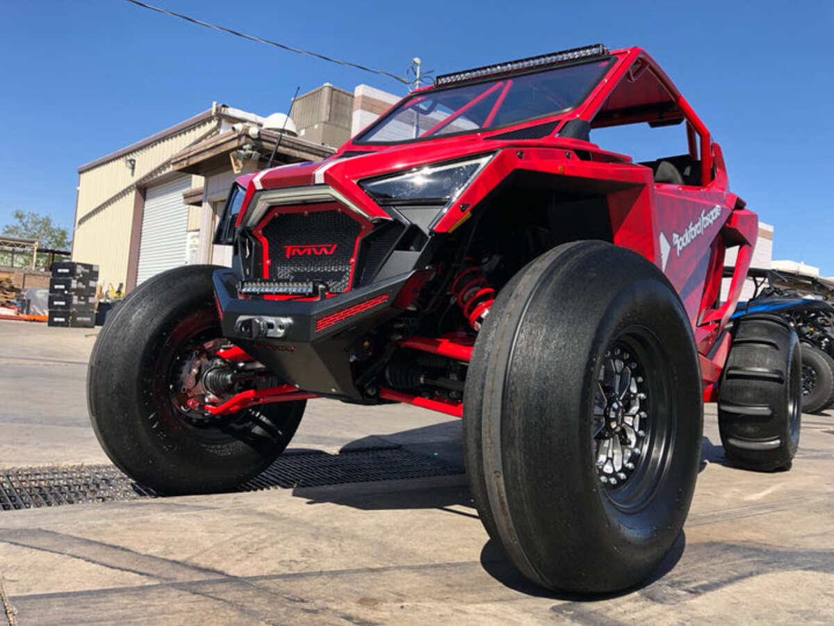 TMW Polaris RZR Pro XP Dominator Winch Front Bumper