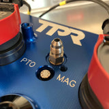 TPR Industry RZR Billet Valve Cover - Blue