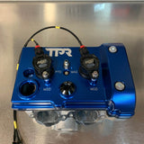 TPR Industry RZR Billet Valve Cover - Blue