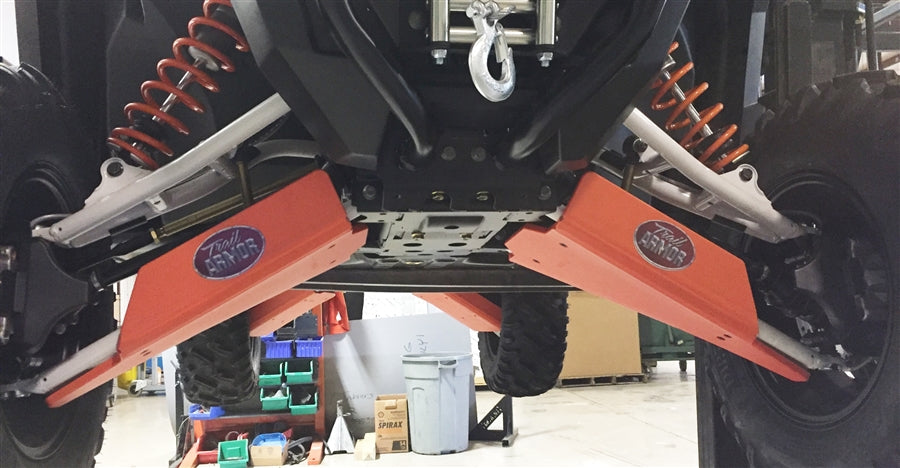 Trail Armor '16-'20 Polaris General 4 1000 Front & Rear Impact A-Arm Guards