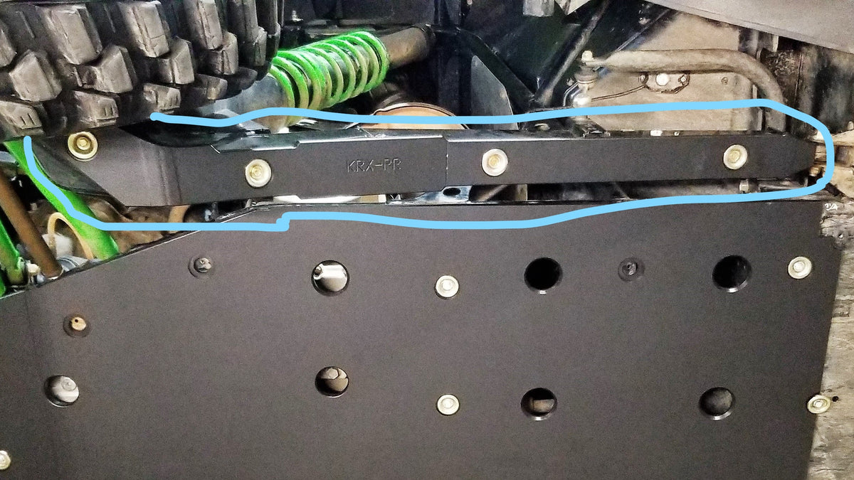 Trail Armor Kawasaki KRX 1000 Impact Trailing A-Arm Guards