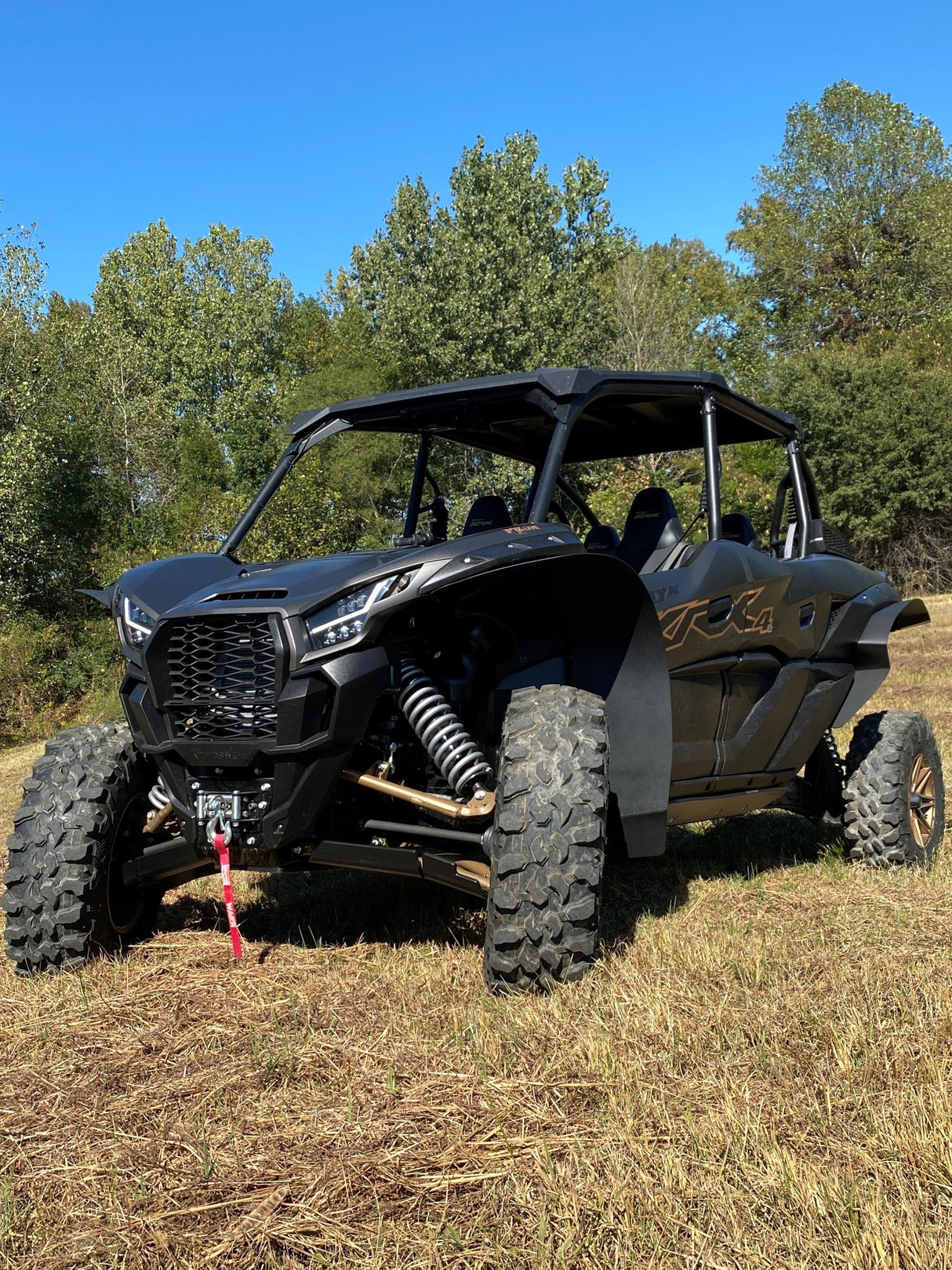 Trail Armor '23-'25 Kawasaki KRX 4 1000 Mud Flap Fender Extensions