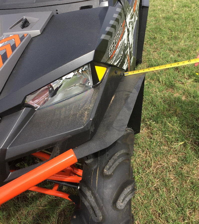 Trail Armor Polaris Ranger Crew XP 1000 Underbed Mud Shield w/ Fender Extensions
