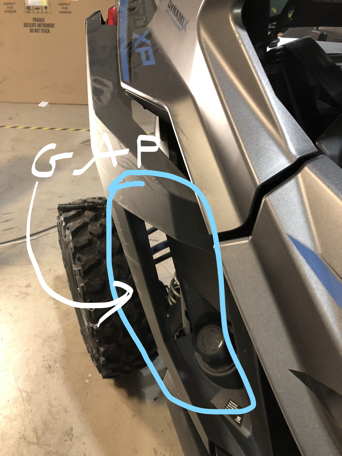 Trail Armor Polaris RZR Pro XP Inner Fender Liners