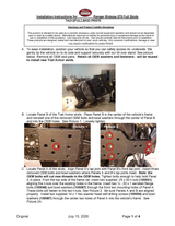 Trail Armor '14-'22 Polaris Ranger Midsize 570 Full Skid Plate