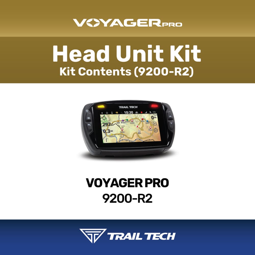 Trail Tech Voyager Pro Digital Gauge - Replacement Head Unit