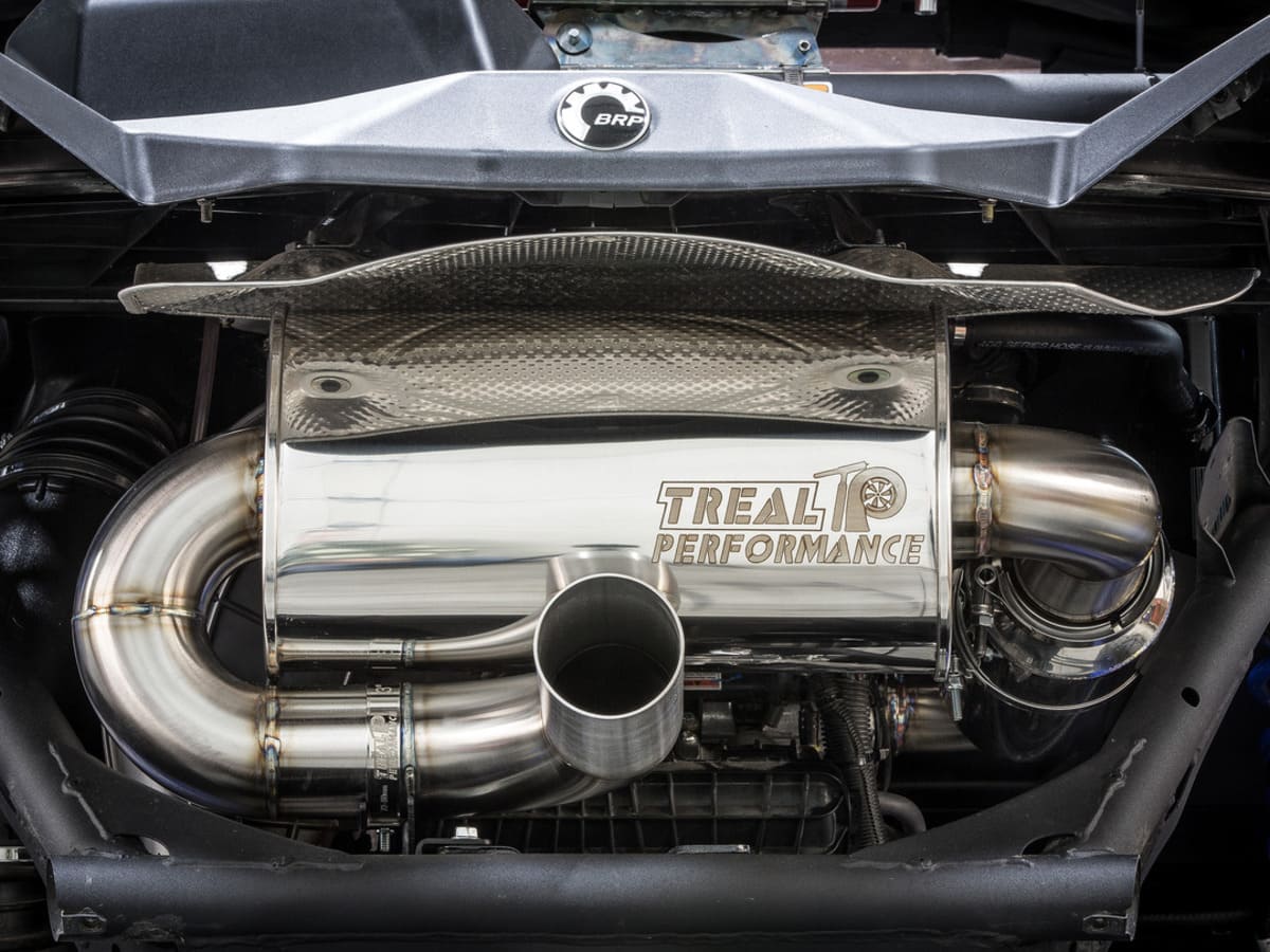 Treal Performance ‘17-’23 Can-Am Maverick X3 Quiet Trail Exhaust System