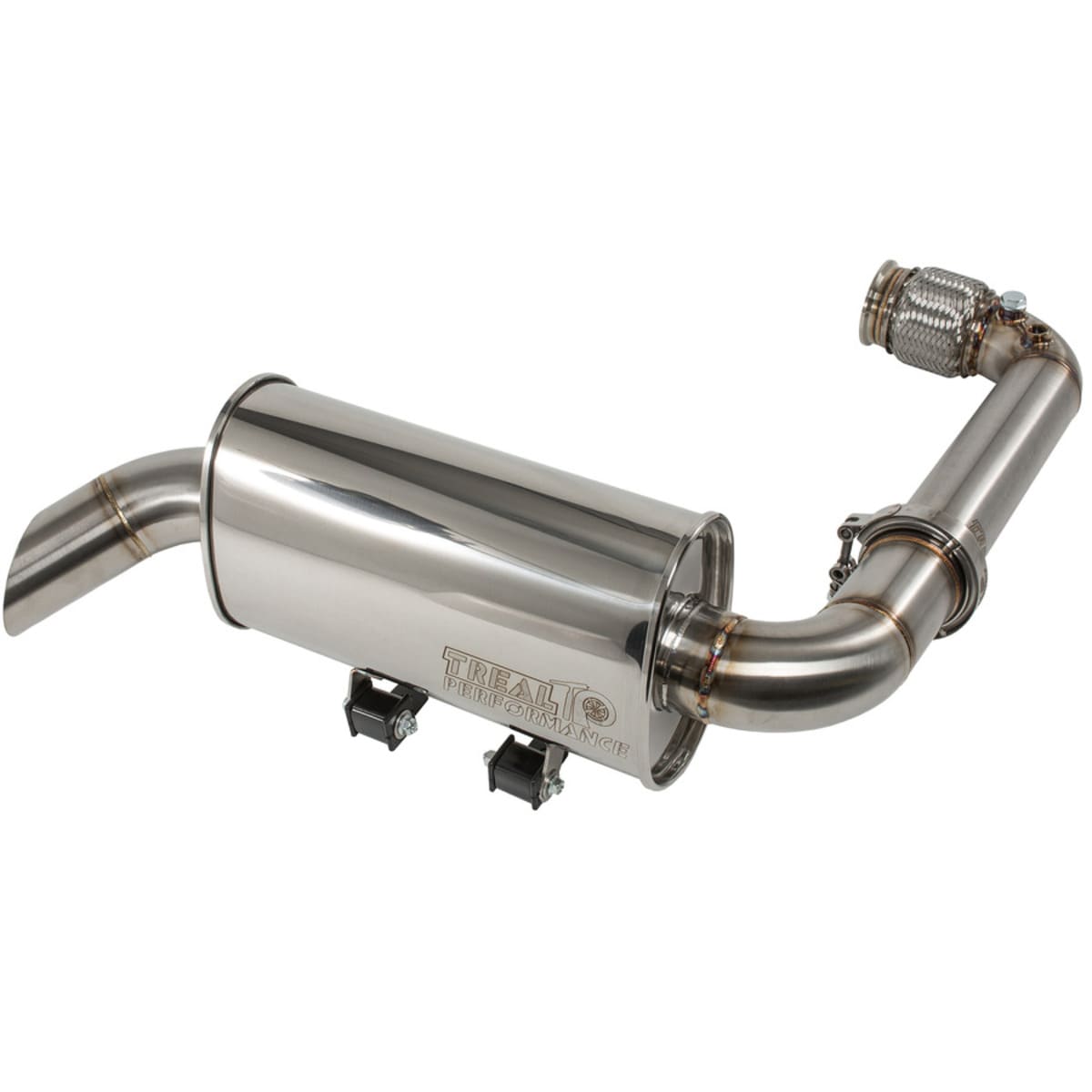 Treal Performance '17-'23 Can-Am Maverick X3 Trail Side Exit Exhaust System