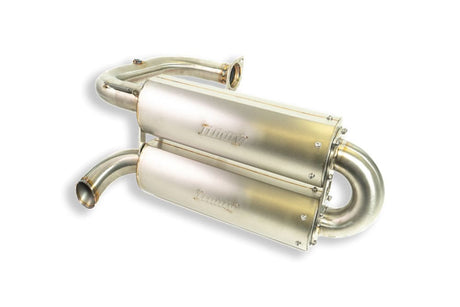 Trinity Racing '19-'25 Honda Talon 1000R Dual Muffler Single Exit Quiet Slip On Exhaust