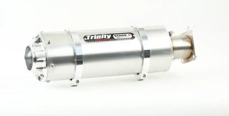 Trinity Racing '20 Kawasaki KRX 1000 Slip-On Exhaust - Brushed