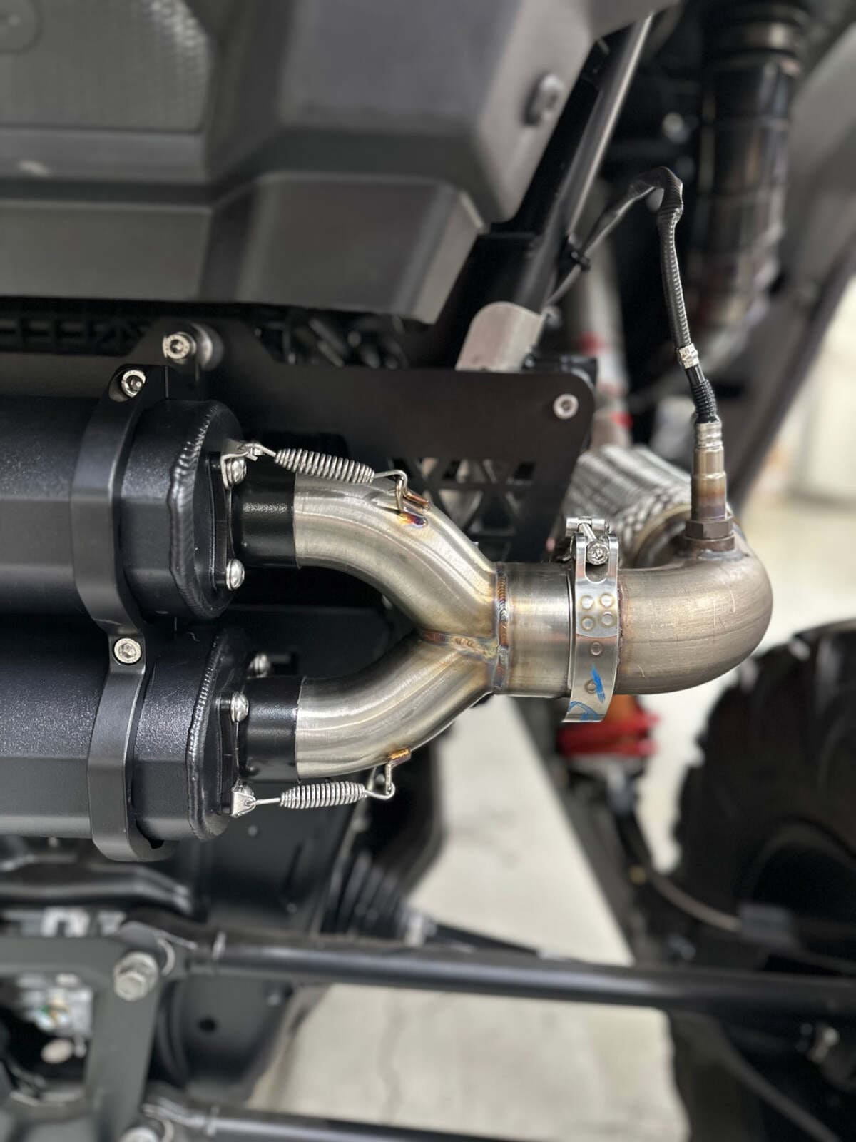 Trinity Racing '24+ Polaris RZR XP 1000 Slip on Exhaust