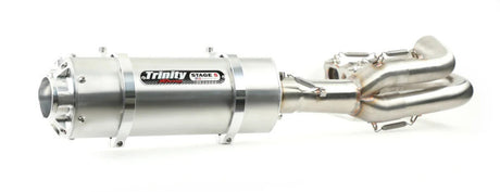 Trinity Racing Kawasaki KRX 1000 Brushed Stainless Steal Full Exhaust System
