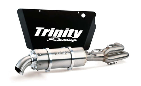Trinity Racing Polaris RZR XP 1000 Stinger Exhaust - Brushed Stainless