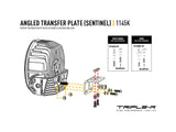 Triple R Lighting Sentinel Angled Transfer Plate