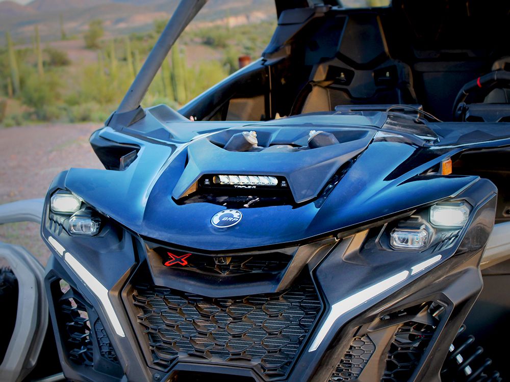 Triple R Lighting Can-Am Maverick R Hood Mount Kit