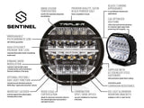 Triple R Lighting Sentinel 9" Elite