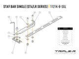 Triple R Lighting ST4/LR Series Stay Bar Kit