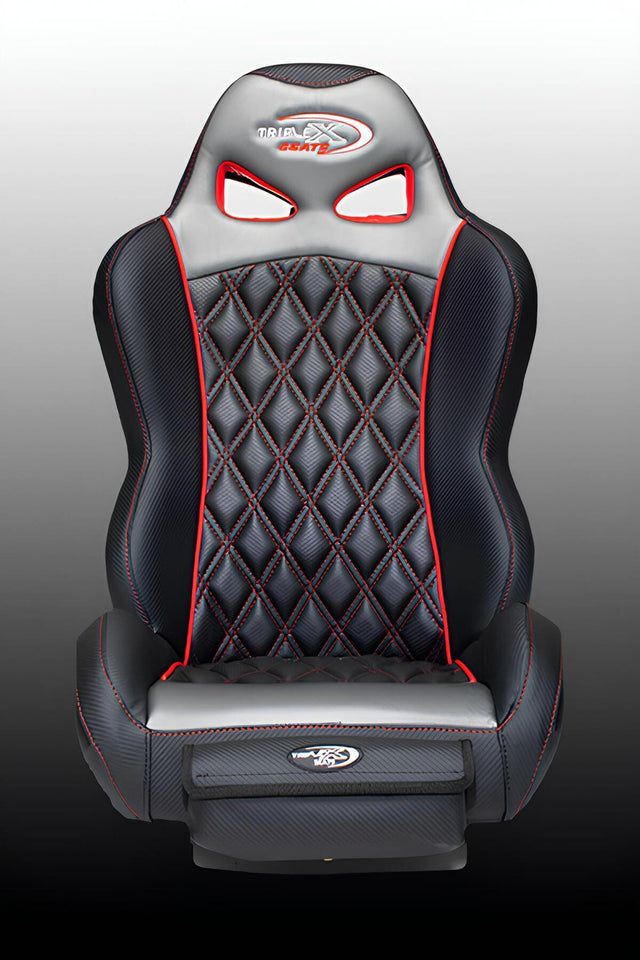 Triple X Seats Polaris RZR Bucket Seats w/ Venom Stitch