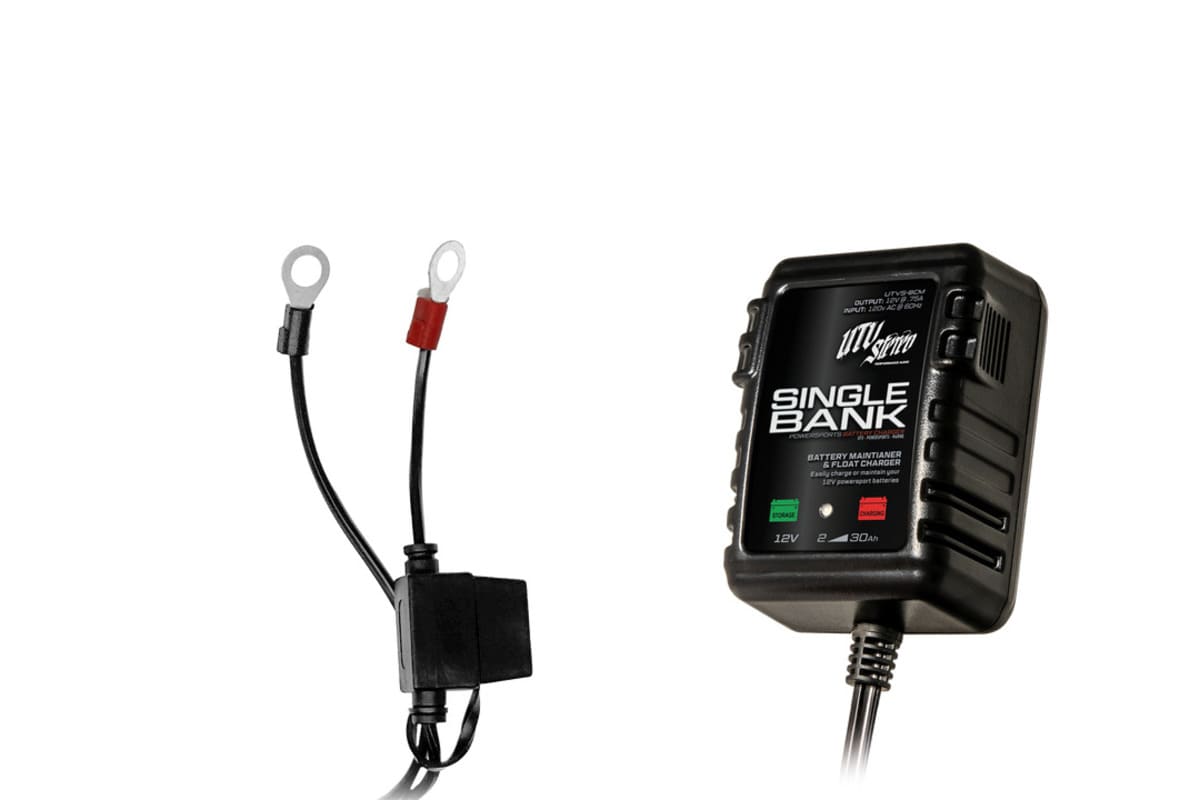 UTV Stereo 12V Automatic Battery Charger Maintainer