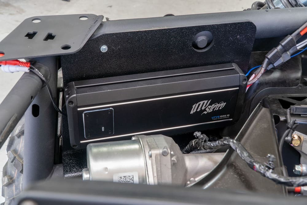 UTV Stereo '17+ Can-Am Maverick X3 Lower Amplifier Mount