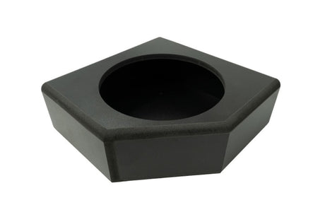 UTV Stereo '17+ Can-Am Maverick X3 Rear Low-Profile Driver Side 10" Sub Box Enclosure - Unloaded